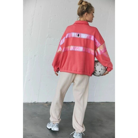 Free People FP Movement Away We Go Half Zip Pullover Top Sweatshirt S NWD 283209 - Picture 3 of 10
